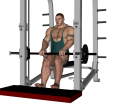 Calf Raise - Smith Machine Seated